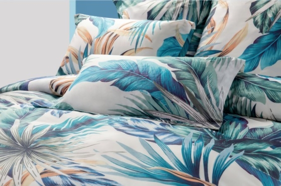 Ψηφιακή εκτύπωση βαμβακερού καλύμματος Twin XL Floral Cover Set