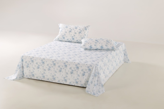OEM Cotton Printed Sheet Set Προσαρμοσμένο σε King Size Sheet Set