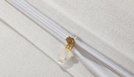 Μεικτό πολυεστέρα βαμβακερού καλύπτης κουβέρτας OEM Queen Size Cover