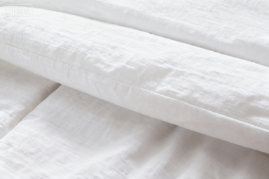 Eco Melange Cotton Recycled Polyester Comforter Set Full Size Comforter Sets