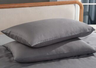 100% Υφασμάτινο Ίνα TENCEL Ανοιχτό Γκρι Κάλυμμα Παπλώματος Σετ Υπέρδιπλου Παπλώματος